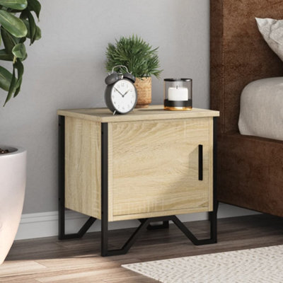 Berkfield Bedside Cabinets 2 Pcs Sonoma Oak 40X30X40 Cm Engineered Wood - image 1