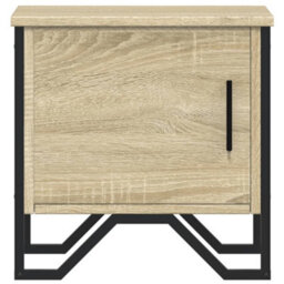 Berkfield Bedside Cabinets 2 Pcs Sonoma Oak 40X30X40 Cm Engineered Wood - thumbnail 5