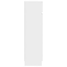 Walplus Shoe Cabinet White 100.5X28X100 Cm Engineered Wood - thumbnail 7
