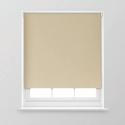 A.unique Home Premium Trimmable Thermal Blackout Roller Window Blind - 6Ft - Natural - 180Cm (W) X 170Cm (L) - thumbnail 1