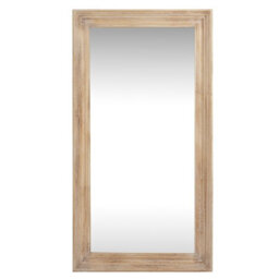 Wyld Haus Tall Rectangular Natural Wood Wall Mirror 1200 X 760 X 30 mm - thumbnail 2