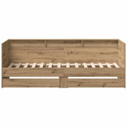 Walplus Daybed Frame With Drawers With Storage Artisan Oak 90 X 190 Cm - thumbnail 5