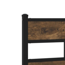 Berkfield Bed Frame Without Mattress With Headboard Sonoma Oak 107X203 Cm - thumbnail 8