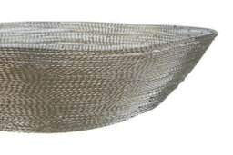 Orsina Hege 5Cm Nickel Wire Decorative Bowl - thumbnail 3
