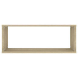 Berkfield Wall Cube Shelf 6 Pcs Sonoma Oak 60X15X23 Cm Engineered Wood - thumbnail 5
