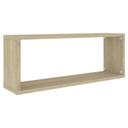 Berkfield Wall Cube Shelf 6 Pcs Sonoma Oak 60X15X23 Cm Engineered Wood - thumbnail 4