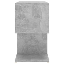 Berkfield Bedside Cabinet Concrete Grey 50X30X51.5 Cm Engineered Wood - thumbnail 6