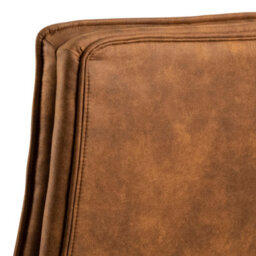 Furniture To Go Brad Swivel Office/desk Chair With Armrest In Brown - thumbnail 6