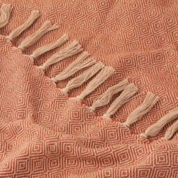 furn. Furn Dessa Woven Indoor/outdoor Throw, Terracotta Orange, 130 X 180Cm - thumbnail 3