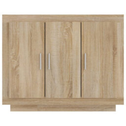 Berkfield Sideboard Sonoma Oak 92X35X75 Cm Engineered Wood - thumbnail 5