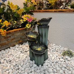 Outdoor Living UK Solar Tranquil Tide Pool Contemporary Water Feature Without Cover - thumbnail 3