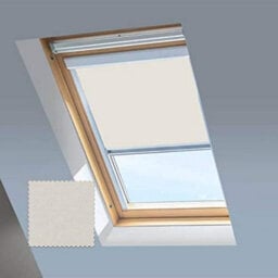 Classic Roof Blinds For Fakro / Optilight  Roof Windows, Blackout Blind, Window Code - Cream (114/118) - thumbnail 5