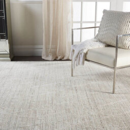 Cream Wool Luxurious Easy To Clean Plain Handmade Dining Room Bedroom And Living Room Rug -168Cm X 226Cm - thumbnail 3