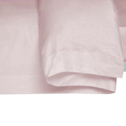 Belledorm 400 Thread Count Egyptian Cotton Oxford Duvet Cover Blush (Double) - thumbnail 2