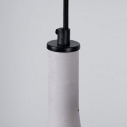 Luminosa Lighting Luminosa Rea Modern Bar Pendant Ceiling Light Concrete 2X E14 - thumbnail 4