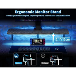 120Cm L-Shaped Corner Computer Desk Black - thumbnail 4