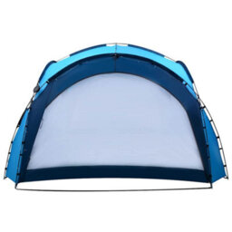 Walplus Party Tent Garden Gazebo Canopy With Led And 4 Sidewalls 3.6X3.6X2.3 M Blue - thumbnail 5