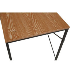 Orsina Red Pomelo Desk With Shelves,study Table With Built-In Bookcase,laminated Veneer Top Workstation For Home - thumbnail 9