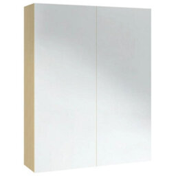 Vidaxl Bathroom Mirror Cabinet 60X15X75 Cm Mdf White And Oak - thumbnail 4