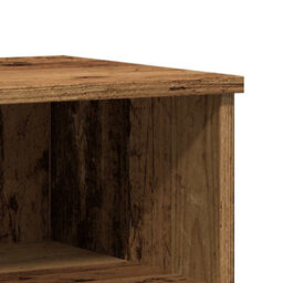 Berkfield Bedside Cabinet Old Wood 40X35X50 Cm Engineered Wood - thumbnail 8