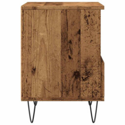 Berkfield Bedside Cabinet Old Wood 40X35X50 Cm Engineered Wood - thumbnail 6