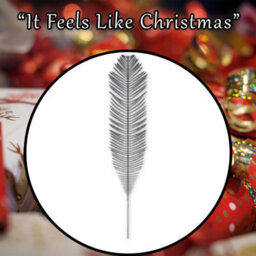 Christmas Tree Decoration Glitter Xmas Fern Ornament X 1 58Cm Silver - thumbnail 7