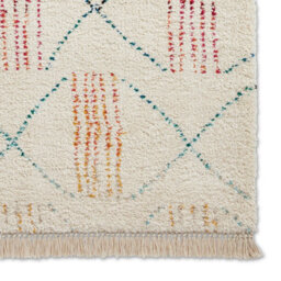 Multicolor Kilim Modern Shaggy Moroccan Easy To Clean Rug For Bedroom & Living Room-120Cm X 170Cm - thumbnail 5