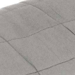 Walplus Weighted Blanket Grey 220X235 Cm King 11 Kg Fabric - thumbnail 4