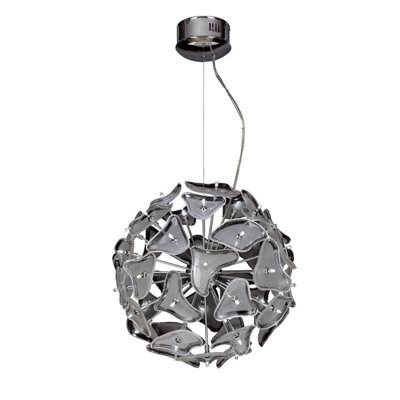 Luminosa Lighting Luminosa Otto Pendant 41 Light G4 Sphere, Polished Chrome, Not Led/cfl Compatible - image 1