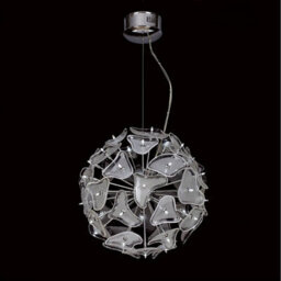 Luminosa Lighting Luminosa Otto Pendant 41 Light G4 Sphere, Polished Chrome, Not Led/cfl Compatible - thumbnail 2