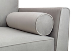 Modern Home Zara 3 Seater And Lovechair Set Silver - thumbnail 6