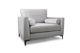 Modern Home Zara 3 Seater And Lovechair Set Silver - thumbnail 4