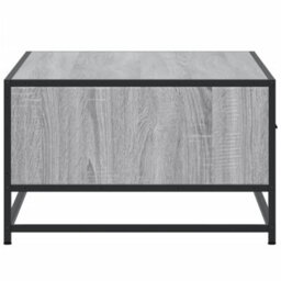 Berkfield Coffee Table Grey Sonoma 90X57X35 Cm Engineered Wood And Metal - thumbnail 6