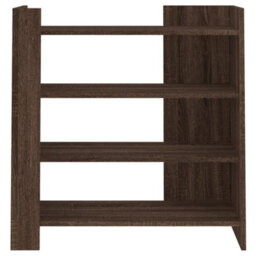 Berkfield Sideboard Brown Oak 73.5X35X75 Cm Engineered Wood - thumbnail 4