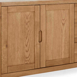 Harvey Large Oak Sideboard - Fully Assembled By Roseland Furniture - thumbnail 6