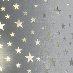 CGC Lighting Cgc Round Drum Childrens Lampshade Star Pattern Grey Shade Light Stars Lamp Shade 25Cm Easy Fit Kids Bedroom Playroom Toy Room - thumbnail 6