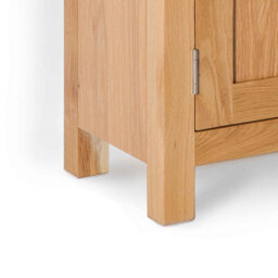 London Oak 180Cm Extra Wide Tv Unit - Fully Assembled By Roseland Furniture - thumbnail 6