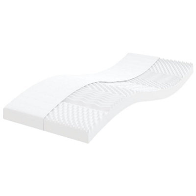 Walplus Foam Mattress White 90X190 Cm 7-Zone Hardness 20 Ild - image 1