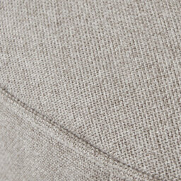 Wyld Haus Sandstone Swivel Ottoman In Oatmeal Twill - thumbnail 5