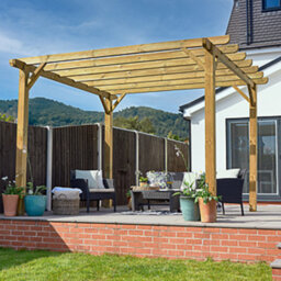 Forest Garden Premium Wooden 3.6 M Wooden Ultima Pergola - thumbnail 1