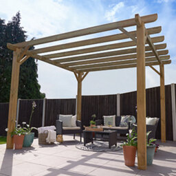 Forest Garden Premium Wooden 3.6 M Wooden Ultima Pergola - thumbnail 4
