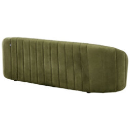 Beliani Sofa 3 Seater Malung Velvet Dark Green - thumbnail 6