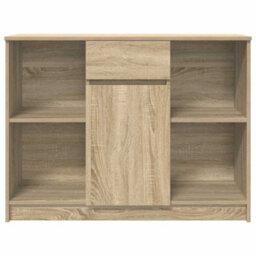 Vidaxl Sideboard With Drawer Sonoma Oak 101X35X76 Cm Engineered Wood - thumbnail 6