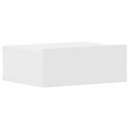 Vidaxl Floating Nightstands 2 Pcs White 40X30X15Cm Engineered Wood - thumbnail 5