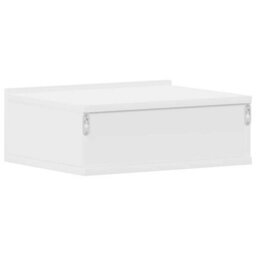 Vidaxl Floating Nightstands 2 Pcs White 40X30X15Cm Engineered Wood - thumbnail 9