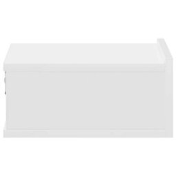 Vidaxl Floating Nightstands 2 Pcs White 40X30X15Cm Engineered Wood - thumbnail 8
