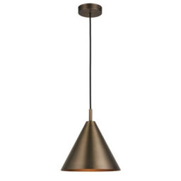 Loops 2 Pack Of Adjustable Antique Bronze Pendant Lights - Stylish Modern Ceiling Fixtures - thumbnail 9