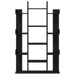 Walplus Bookcase Black Oak 86 X 25.5 X 140 Cm Engineered Wood - thumbnail 5