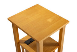 Hallowood Furniture Aston Magazine Table With Power Sockets - thumbnail 9