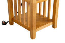 Hallowood Furniture Aston Magazine Table With Power Sockets - thumbnail 6
